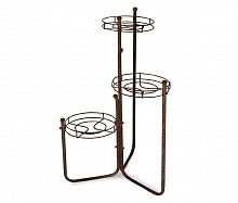 подставка для цветов kaskad 2 медь коричневая в Пензе