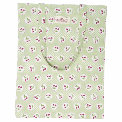 сумка хлопковая cherry berry p.green в Пензе