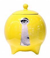 декоративная ваза с крышкой пьеро форназетти la chiave yellow в Пензе