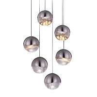 подвесной светильник globo 6u nickel от delight collection в Пензе