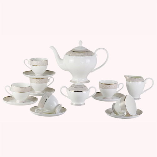 чайный сервиз bianko 17 pcs tea set в Пензе