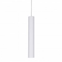 подвесной светодиодный светильник ideal lux ultrathin sp1 small round bianco в Пензе