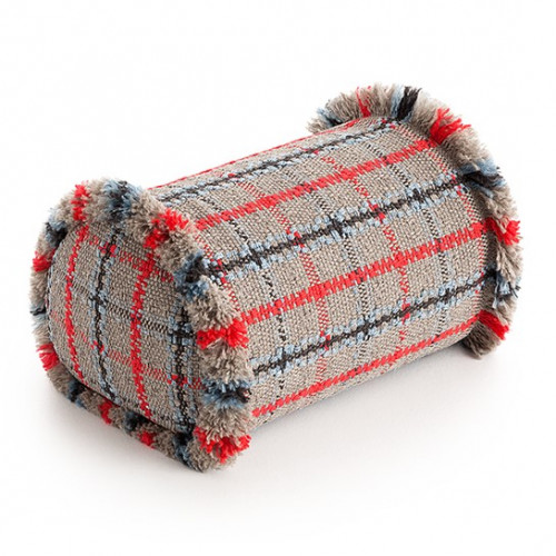 подушка большая-рол tartan blue от gan в Пензе