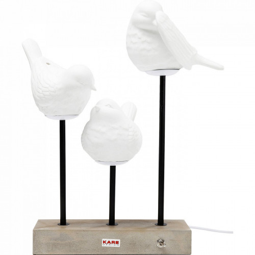 лампа настольная birds белая в Пензе
