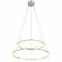 подвесная светодиодная люстра st luce cilindro sl799.103.21 белая в Пензе