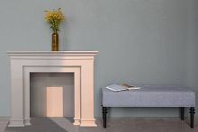 портал для камина нордик фасад: белый (нордик, бретань), с состариванием в Пензе