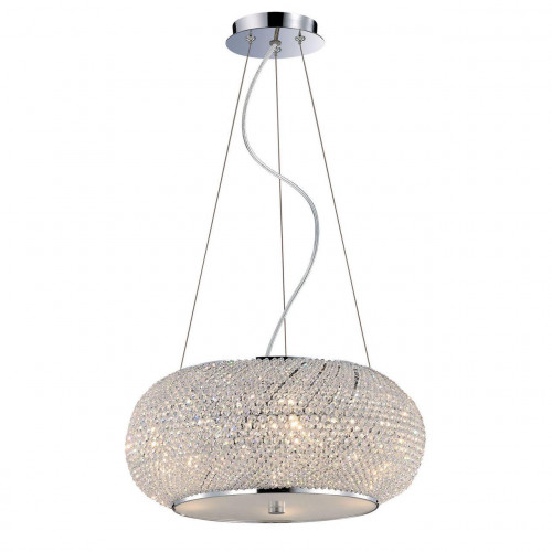 подвесной светильник ideal lux pasha sp6 cromo в Пензе