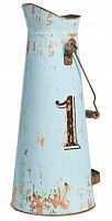 декоративный кувшин numero 1 металлический голубой в Пензе