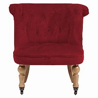 кресло amelie french country chair красное в Пензе