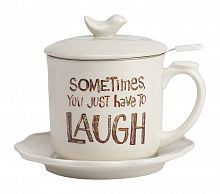 чайный набор sometimes you just have to laugh в Пензе