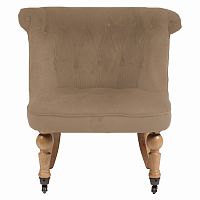 кресло amelie french country chair светло-коричневое в Пензе