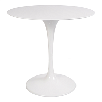 стол eero saarinen style tulip table top mdf d80 глянцевый белый в Пензе