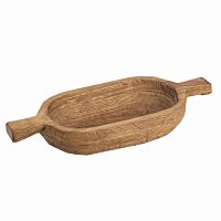 плошка коричневый,ручки ,15*27 в Пензе