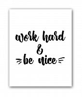 постер be nice а3 в Пензе