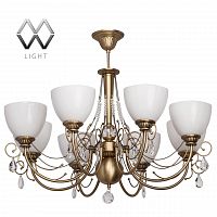 подвесная люстра mw-light фелиция 347016608 белая в Пензе