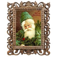 репродукция старинной рождественской гравюры a marry christmas в Пензе