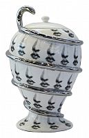 декоративная ваза с крышкой пьеро форназетти serpentino silver в Пензе