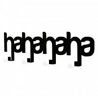 вешалка hahaha черная в Пензе