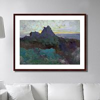 картина: rocky peak, 1875г. в Пензе
