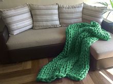плед нежность зелёный большой в Пензе