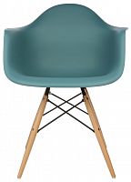 стул klassic premium daw бирюзовый (eames style) в Пензе