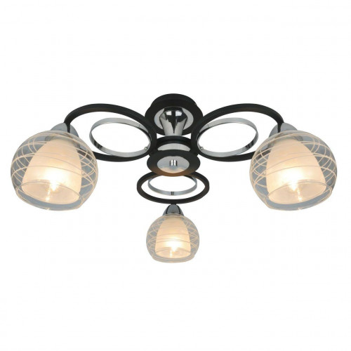 потолочная люстра arte lamp ginevra a1604pl-3bk в Пензе