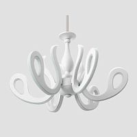 потолочная светодиодная люстра ambrella light orbital classic fk81/6 wh 292w d640 белая в Пензе