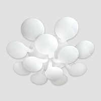 потолочная светодиодная люстра ambrella light orbital cloud fc26/12 wh 432w d1140 в Пензе