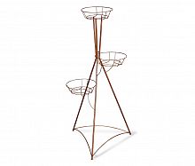 подставка для цветов kolonna 3 медь в Пензе