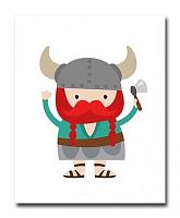 постер викинг мальчик с топором а3 в Пензе