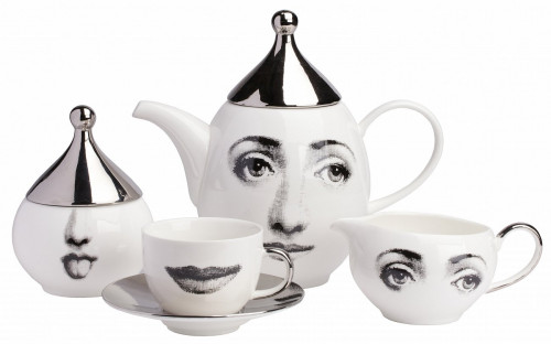 чайный сервиз пьеро форназетти faces silver в Пензе