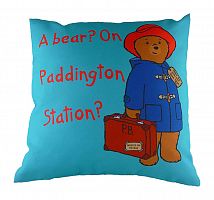 подушка с принтом paddington bear blue в Пензе