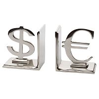 держатель для книг доллар-евро хром 13х9х13 в Пензе