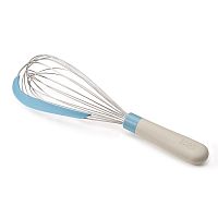 венчик со скребком 2-в-1 whiskle голубой в Пензе