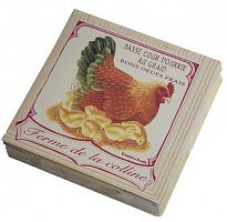 салфетки курочка штук (бумага, хсм) comptoir de famille в Пензе