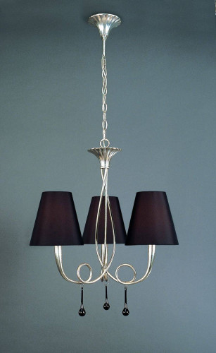 подвесная люстра mantra paola painted silver 3532 в Пензе