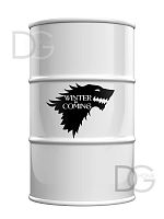 декоративная бочка игра престолов (герб старков) xl белый в Пензе