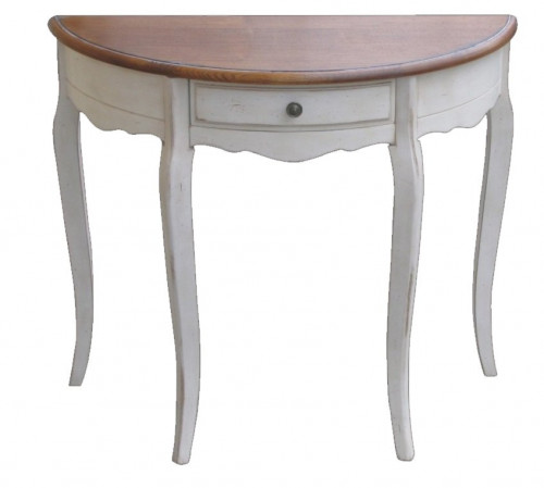 консоль mobilier de maison овальная массив березы, шпон ясеня в Пензе
