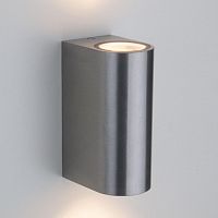 уличный настенный светильник elektrostandard 1703 techno pillar хром 4690389117145 в Пензе