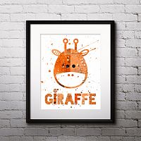постер giraffe а4 в Пензе