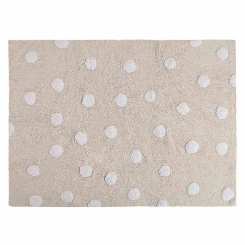 ковер polka dots бежевый-белый в Пензе