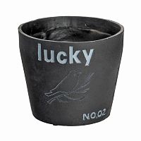 цветочный горшок lucky чёрный в Пензе