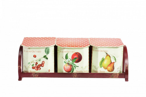 набор емкостей для хранения на подставке fruits в Пензе