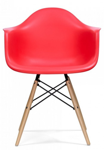 стул klassic premium daw красный (eames style) в Пензе