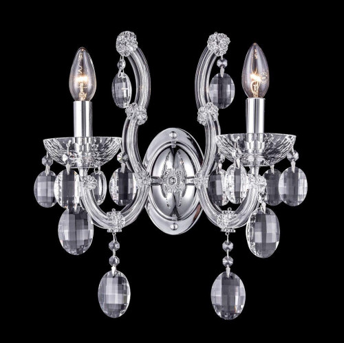 бра crystal lux hollywood ap2 chrome в Пензе